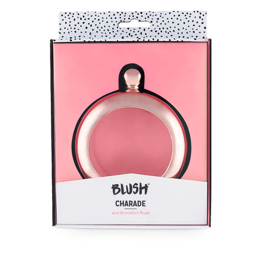 Rose gold bracelet flask