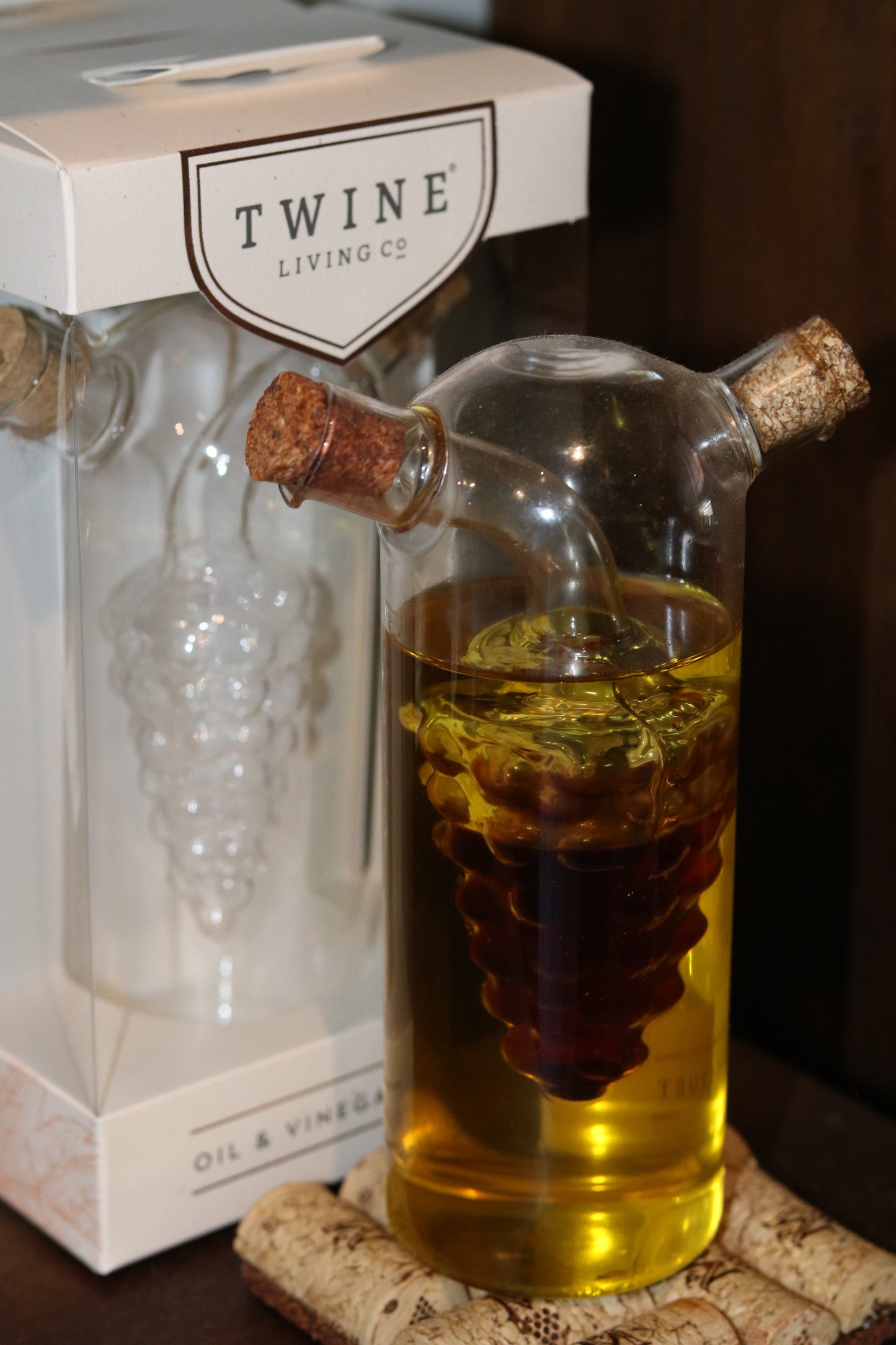 Twine Oil & Vinegar Cruet