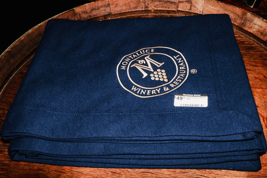 Fleece Stadium Blanket Navy