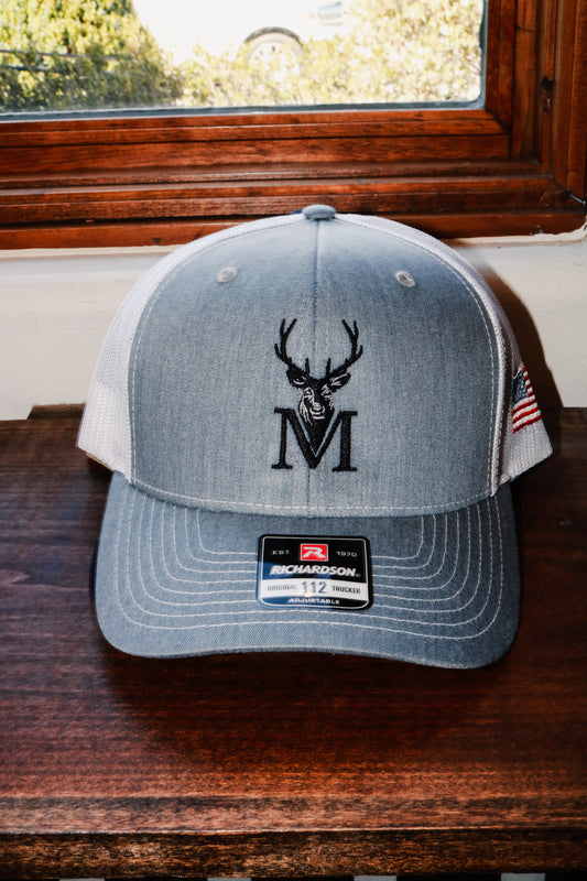 Hat Richardson Trattoria Gray/White