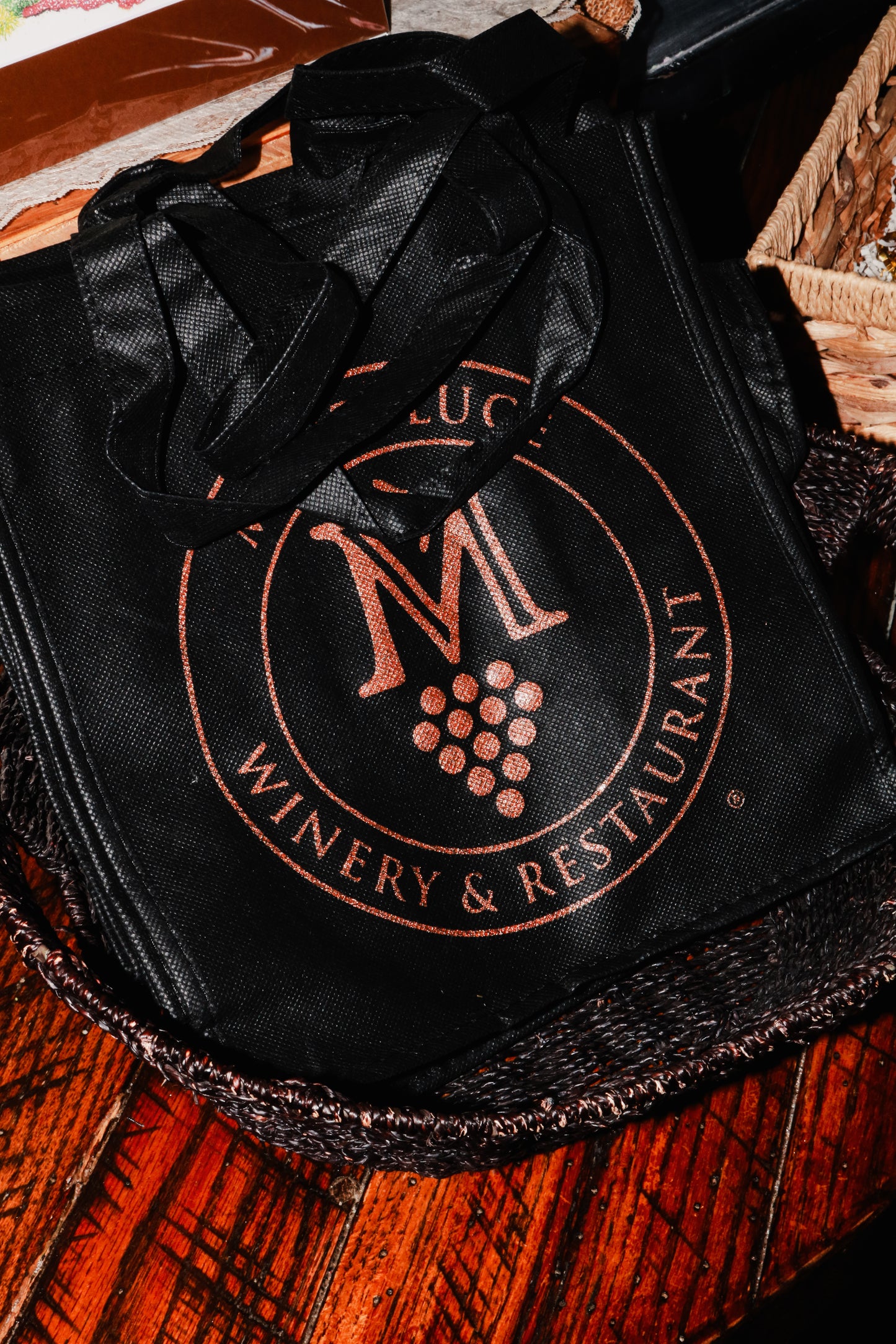 Non-woven 3 Bottle Tote Bag