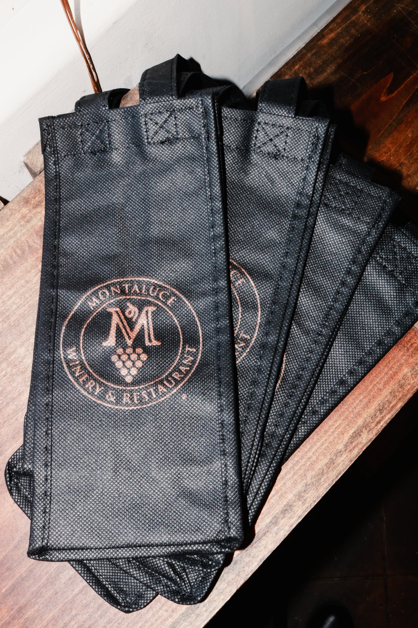 Non-woven 1 Bottle Tote Bag